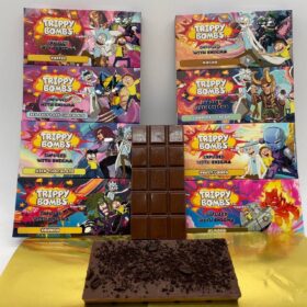 Trippy Bomb Chocolate Bars, Buy Trippy Bomb Chocolate Bar, Trippy Bomb Chocolate Bar for sale, Trippy Treat Chocolate for sale in stock