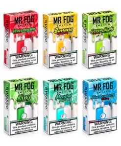 Mr fog switch, mr fog switch flavors for sale now in stock at best discount prices, U.S.A disposable vape carts available for sale in stock online