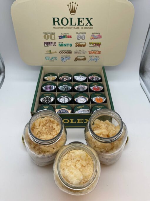 Rolex Premium Concentrate for sale now in stock online, Buy Rolex Premium wax available for sale, kaws rocks moon rocks, milky way dispo in stock