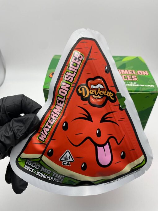 Devour Watermelon Slice Gummies for sale now in stock, Connected Cannabis available for sale at best discount prices, Buy mad monkey 2g disposable