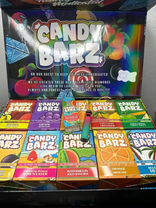 Candy Barz 2G Disposable in stock, Buy Sweetz Exotics cannabis strain available for sale in stock, Persy snowcaps candy edition weed available in stock now