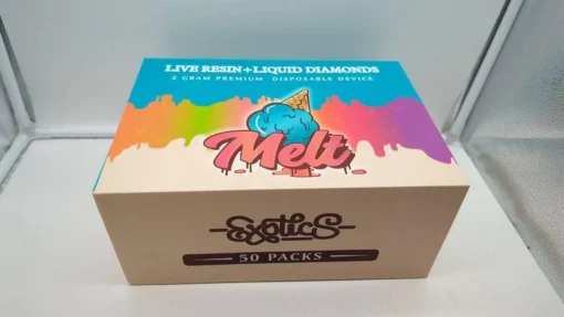 Melt Exotics 2G Disposable, flavors like Drank, Space City OG, Purple Drank, Golket Fuel, Buy 4g disposable vapes, Best 3g disposable vapes 2024