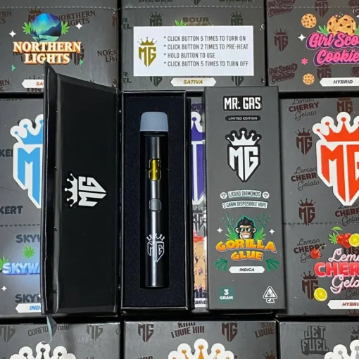 Mr Gas Liquid Diamonds, flavors like Drank, Space City OG, Purple Drank, Golket Fuel, Buy 4g disposable vapes, Best 3g disposable vapes 2024 online