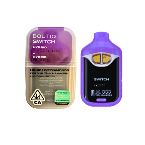 Boutiq cart, boutiq switch disposable, boutiq switch v2, boutiq switch 2g disposable, boutiq disposable 2 gram, Buy boutiq 1g disposable in stock online