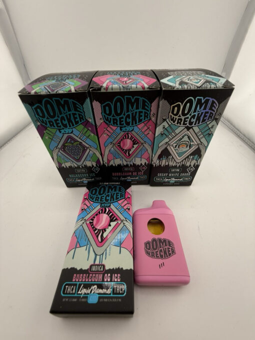 Dome Wrecker 3.5G Disposable for sale in stock, Buy Purple Clean Carts available for sale at best discount prices, Buy new 3g favorites available in stock