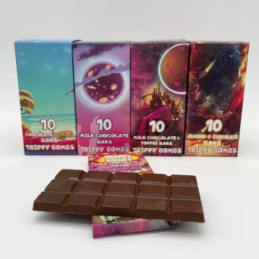 Mushroom Chocolate Bars, Trippy Bomb Mushroom Chocolate Bar, Buy Trippy Bomb Mushroom Bar, Chocolate Mushroom Bar for sale, Buy 3g fryd gummies