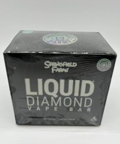 Springfield Farms Liquid Diamond, Springfield Farms Liquid Diamond Vape Bar, jammerz 2g disposable for sale, packman lemon cherry gelato