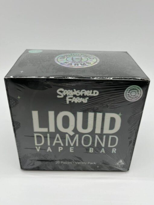 Springfield Farms Liquid Diamond, Springfield Farms Liquid Diamond Vape Bar, jammerz 2g disposable for sale, packman lemon cherry gelato