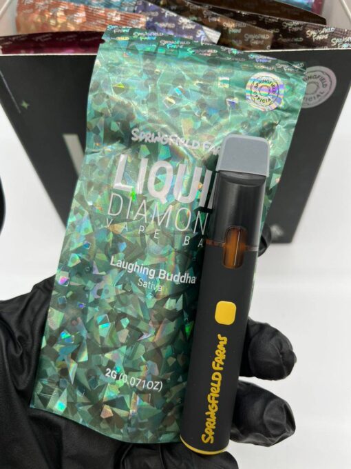 Springfield Farms Liquid Diamond, Springfield Farms Liquid Diamond Vape Bar, jammerz 2g disposable for sale, packman lemon cherry gelato