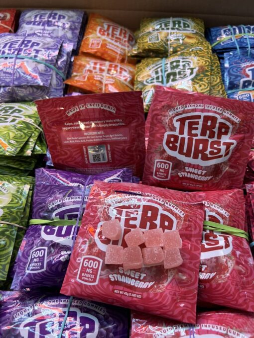 Terp Burst 600mg Gummies, Buy Terp Burst 600mg Gummie for sale in stock, flower dept carts, Buy lemoncello cartnite for sale in stock, 3g fryd bars