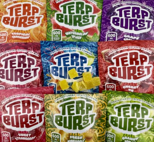 Terp Burst 600mg Gummies, Buy Terp Burst 600mg Gummie for sale in stock, flower dept carts, Buy lemoncello cartnite for sale in stock, 3g fryd bars