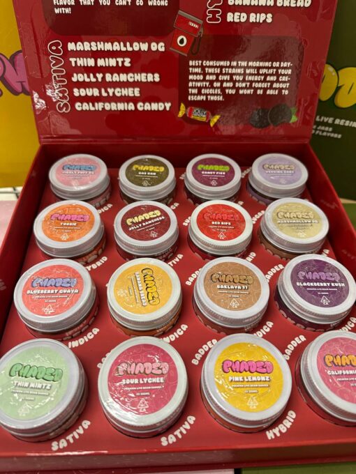 PHADED Live Resin, PHADED Live Resin Badder Baller Jars, luxotic disposable, pure sauce 2g disposable, ace ultra premium mango mint medley, fryd 3g