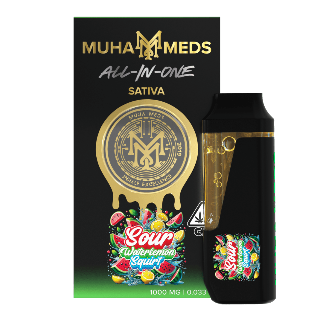 Muha Meds All In One Sour Watermelon Squirt Sativa