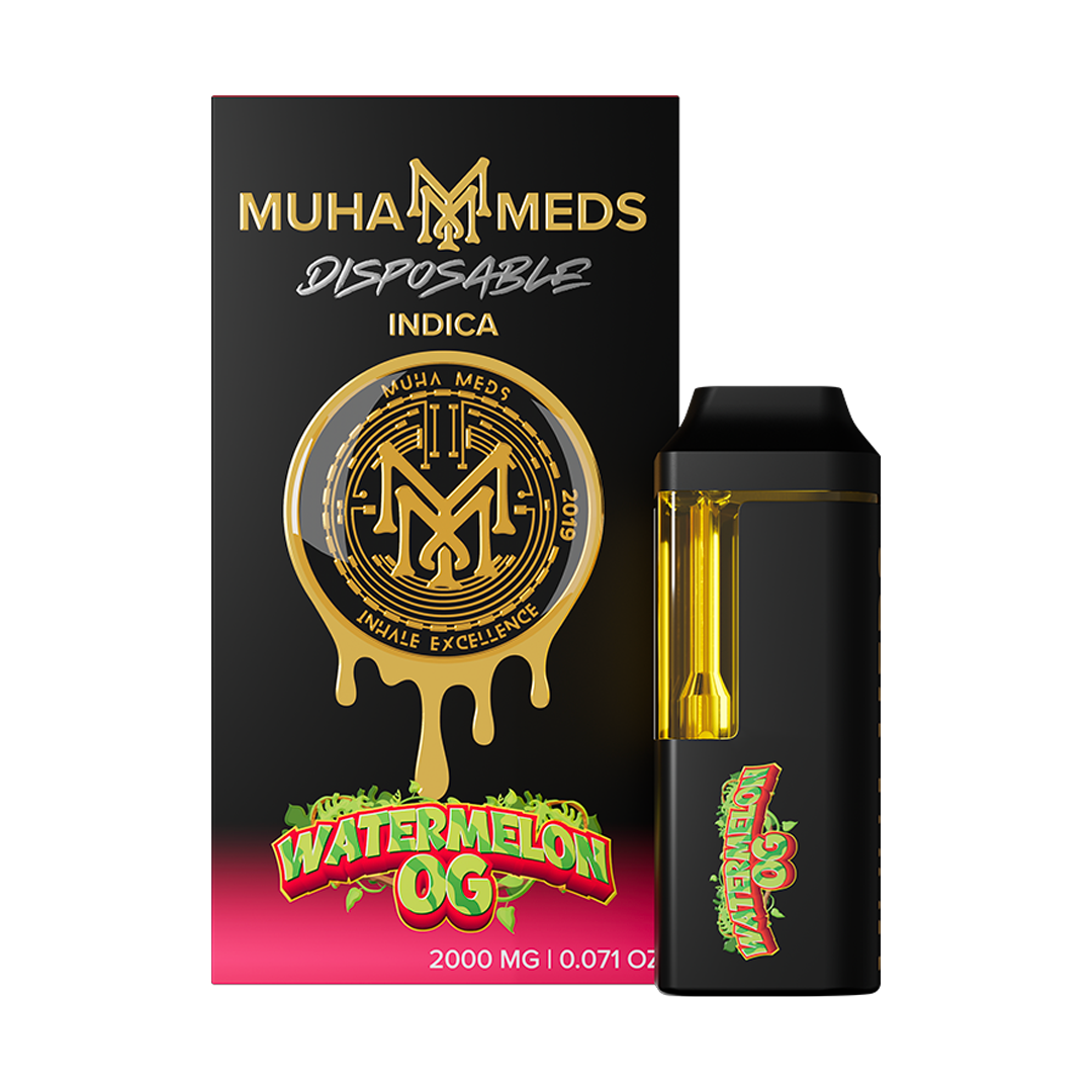 Muha Meds 2g Disposable Watermelon OG Indica